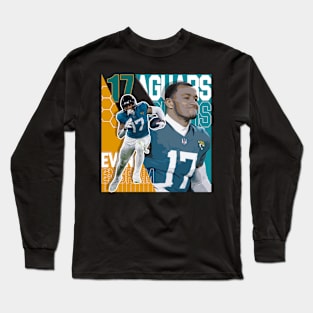 Vintage Evan Engram Football Retro Long Sleeve T-Shirt